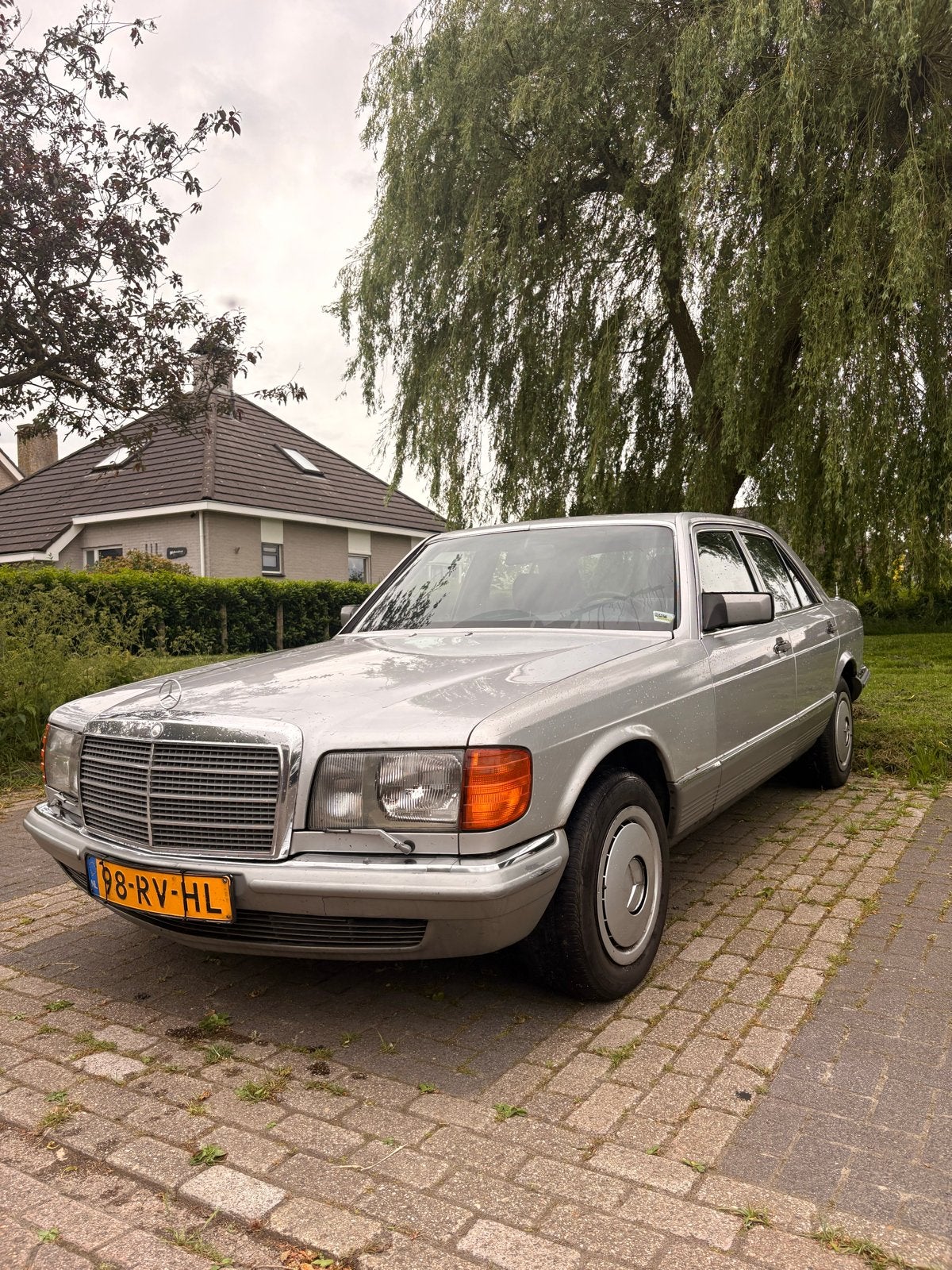 Mercedes-Benz S-Klasse 3.8 380 SE AUT 1980 Grijs, Auto's, Automaat, 8 cilinders, Particulier, Sedan
