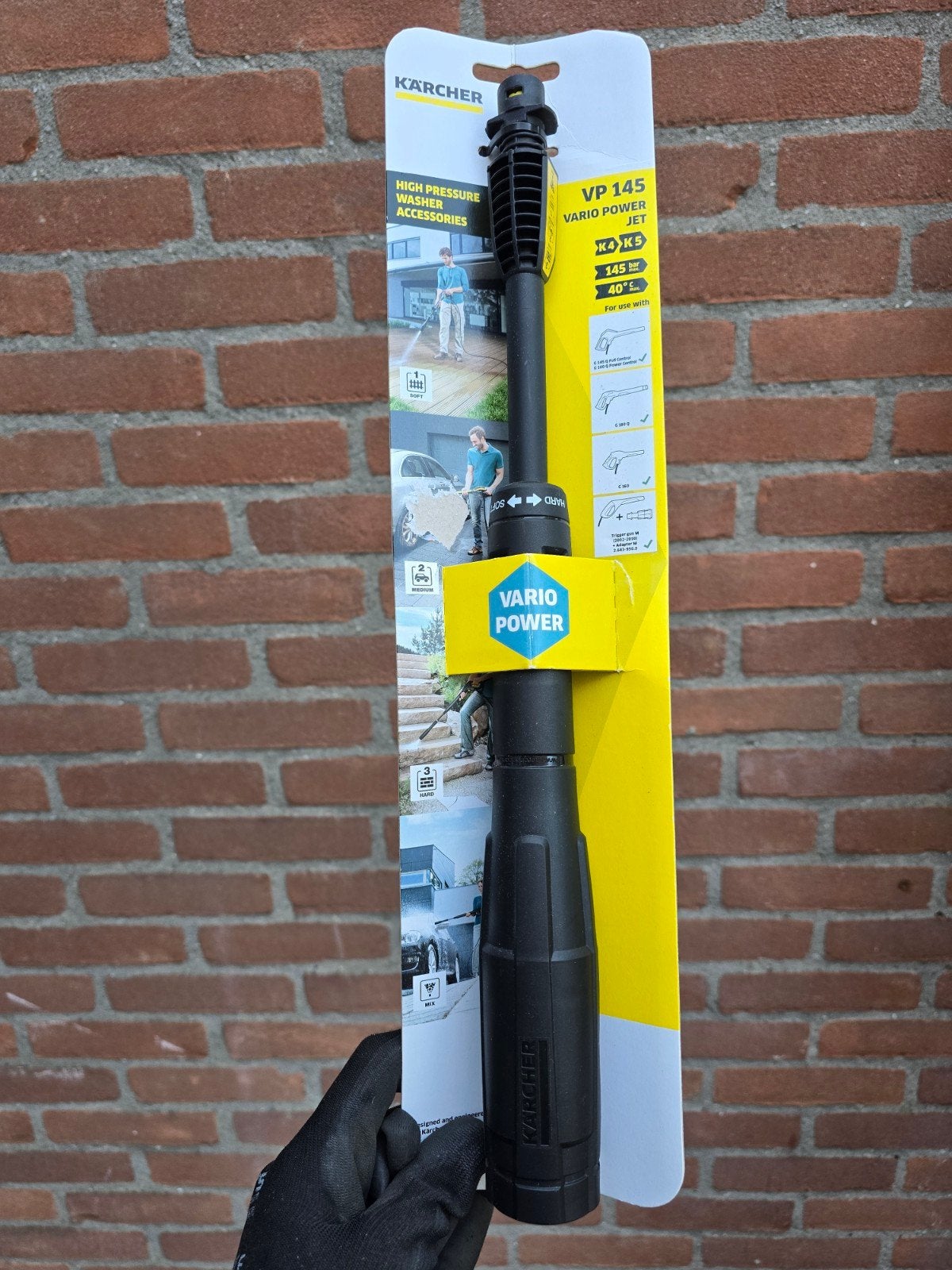 Kärcher spuitlans, Tuin en Terras, Hogedrukreinigers, Ophalen, Kärcher, Nieuw, Elektrisch