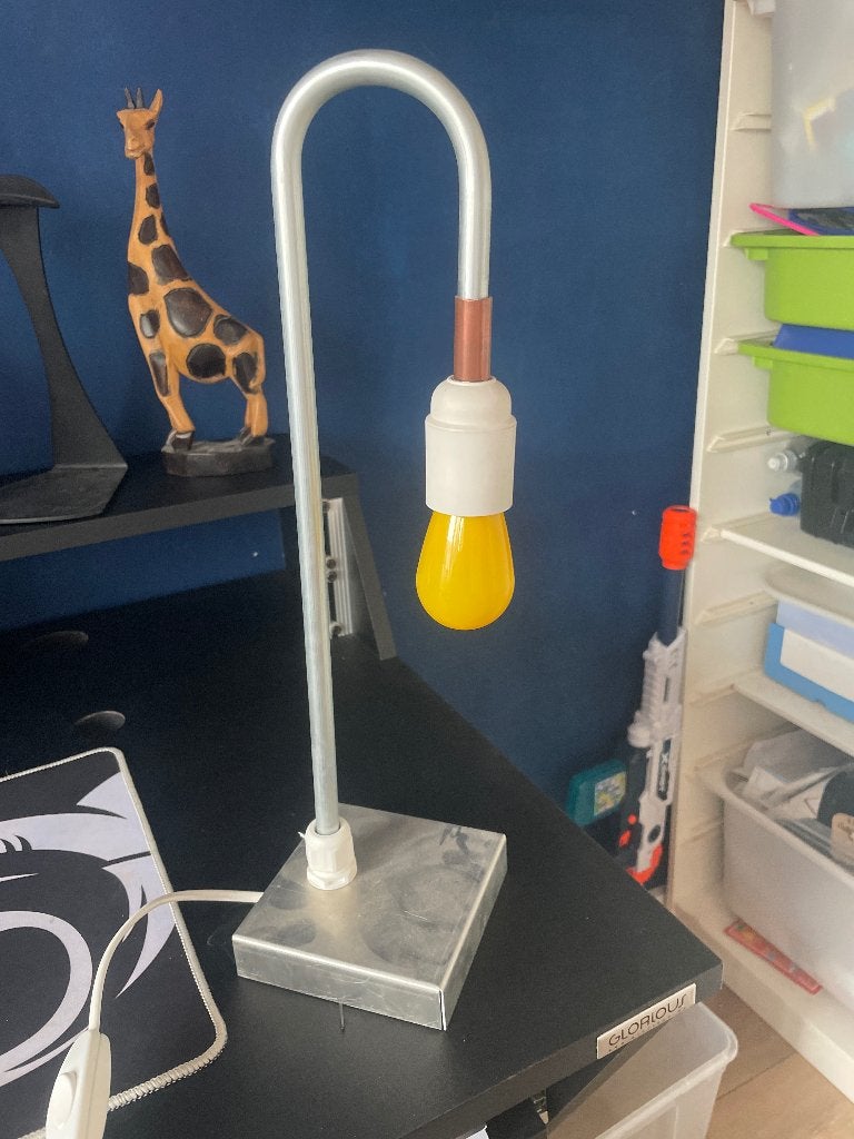 Lamp, Ophalen, Zo goed als nieuw, Zelf gemaakt, Minder dan 100 cm