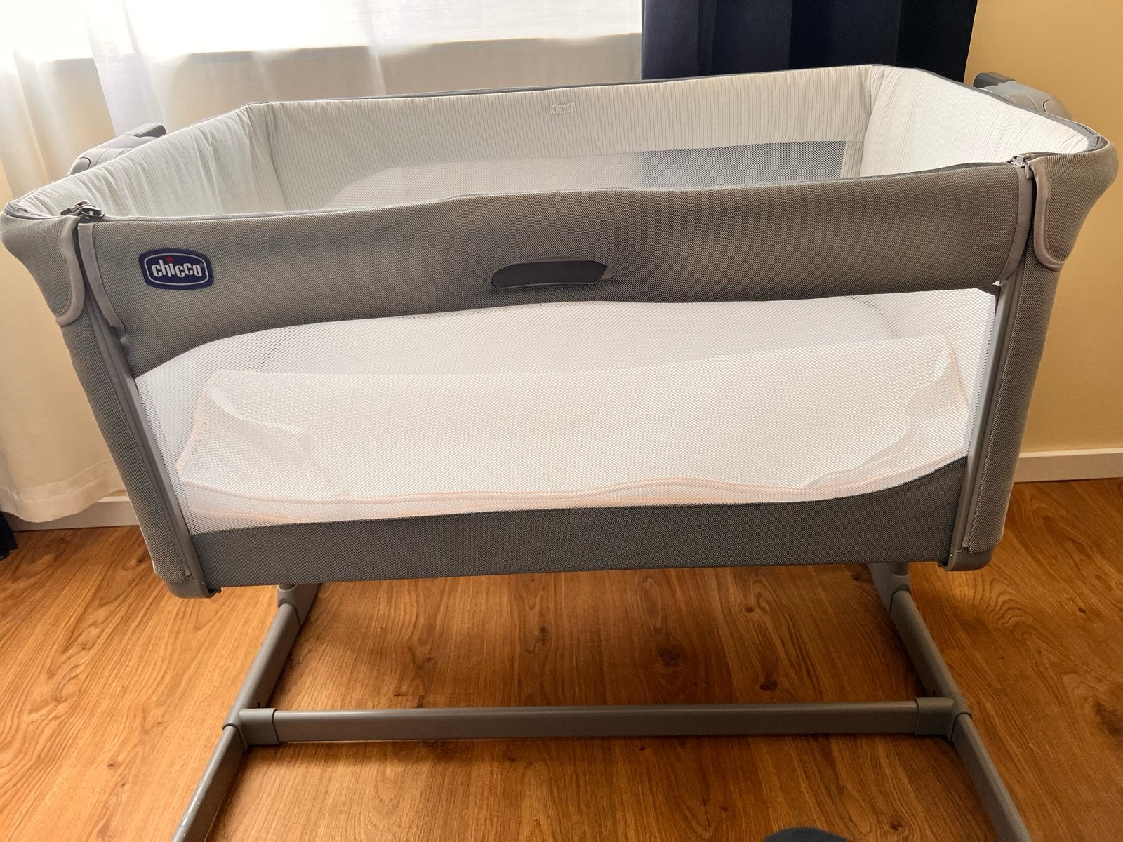 Chicco Next2Me Magic Co-Sleeper Wieg - Grijs, Ophalen, Gebruikt, Wieg