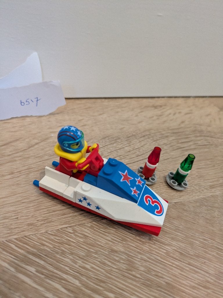 Lego (system) strand 6517 6534 6660 6663, Kinderen en Baby's, Speelgoed | Duplo en Lego, Ophalen of Verzenden, Gebruikt, Complete set