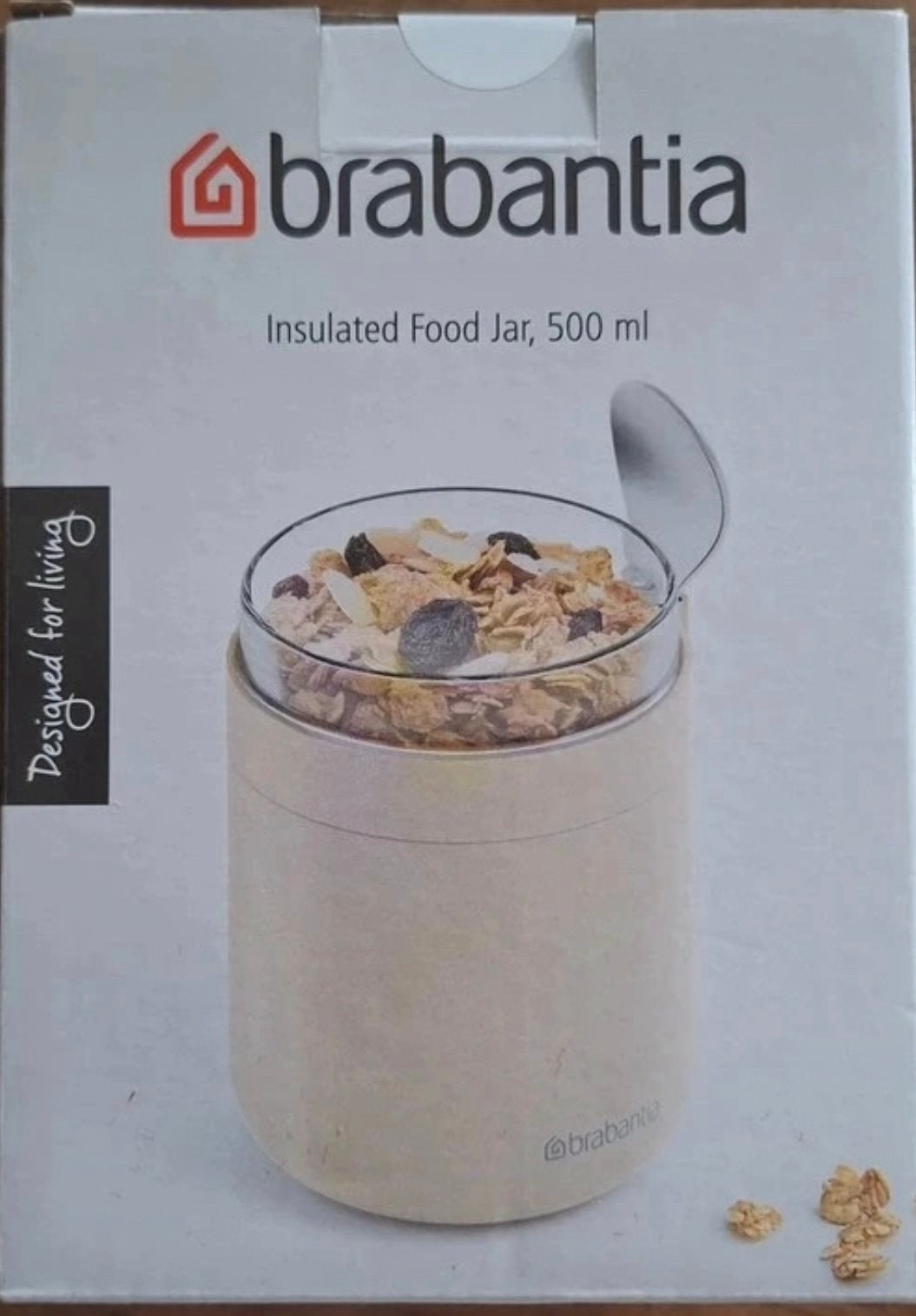 Brabantia insulated Food jar 500 ml., Huis en Inrichting, Overige materialen, Overige merken, Overige typen, Nieuw