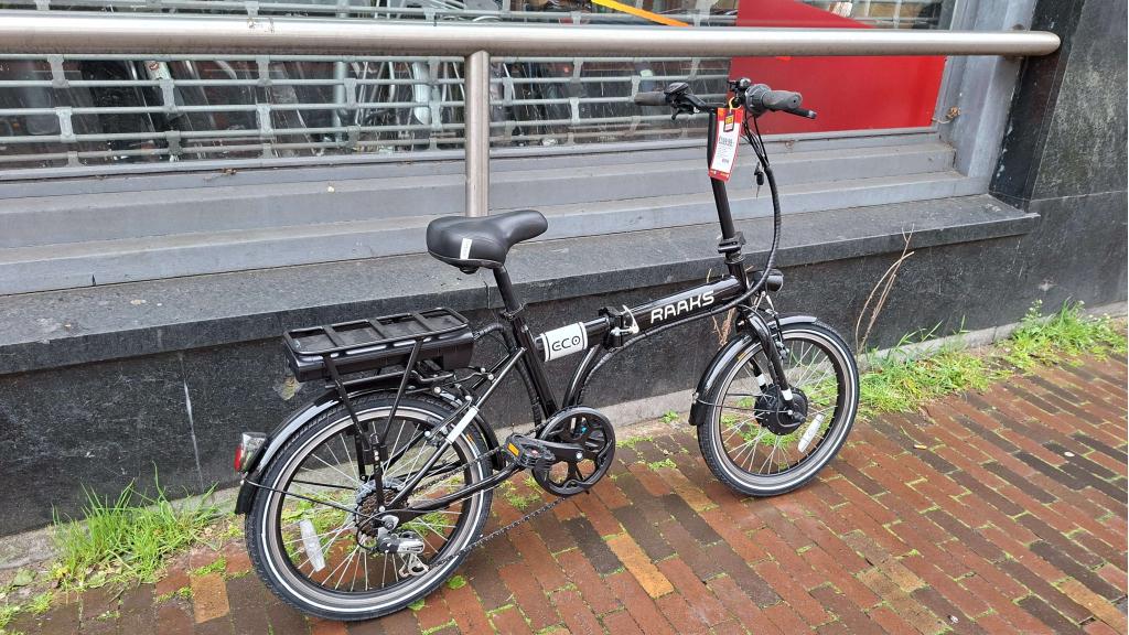 Fietshokje Houtplein: Raaks Eco E-Vouwfiets S7 NIEUW, Niet ingevuld, Nieuw, Totaal opvouwbaar, Niet ingevuld