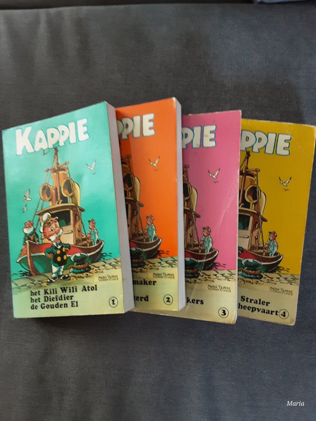 Vintage  --  Kappie stripboeken, Boeken, Stripboeken, Meerdere stripboeken, Ophalen of Verzenden, Gelezen