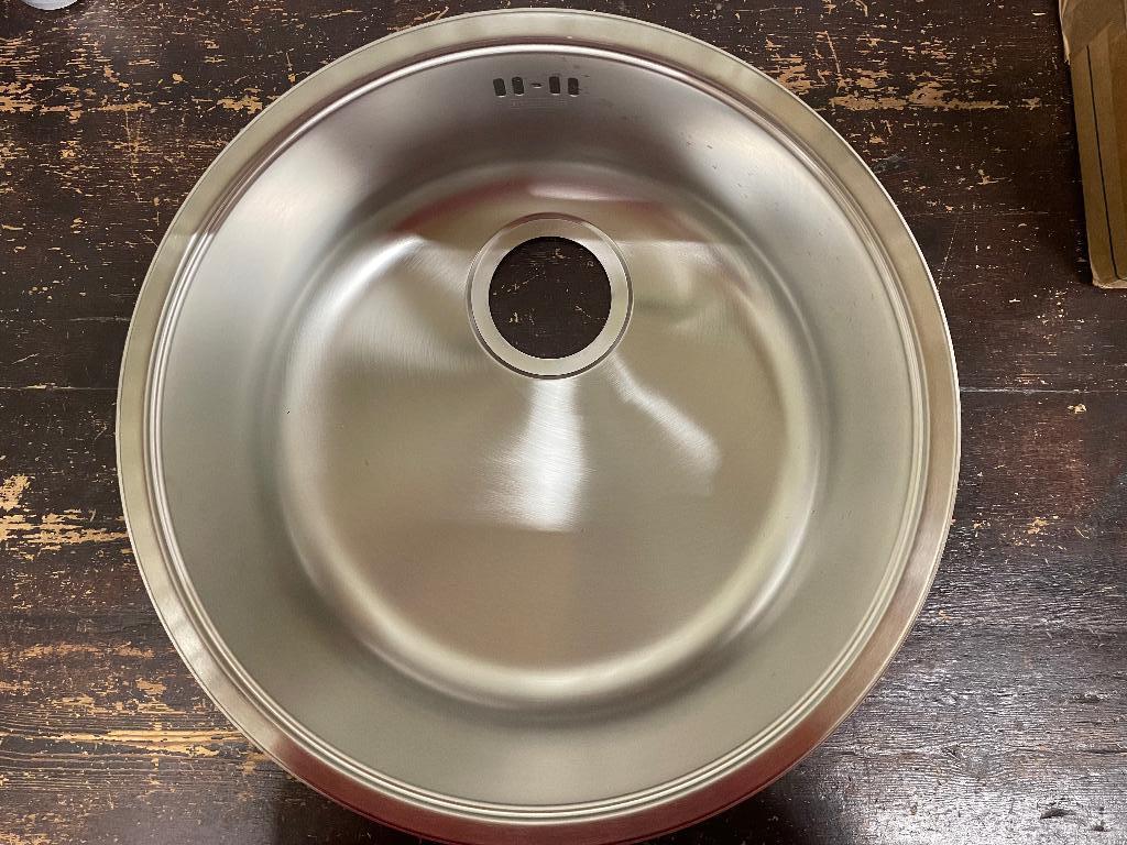 Opbouw spoelbak Rond van het merk Franke, Huis en Inrichting, Keuken | Keukenelementen, Nieuw, Minder dan 100 cm, Minder dan 50 cm