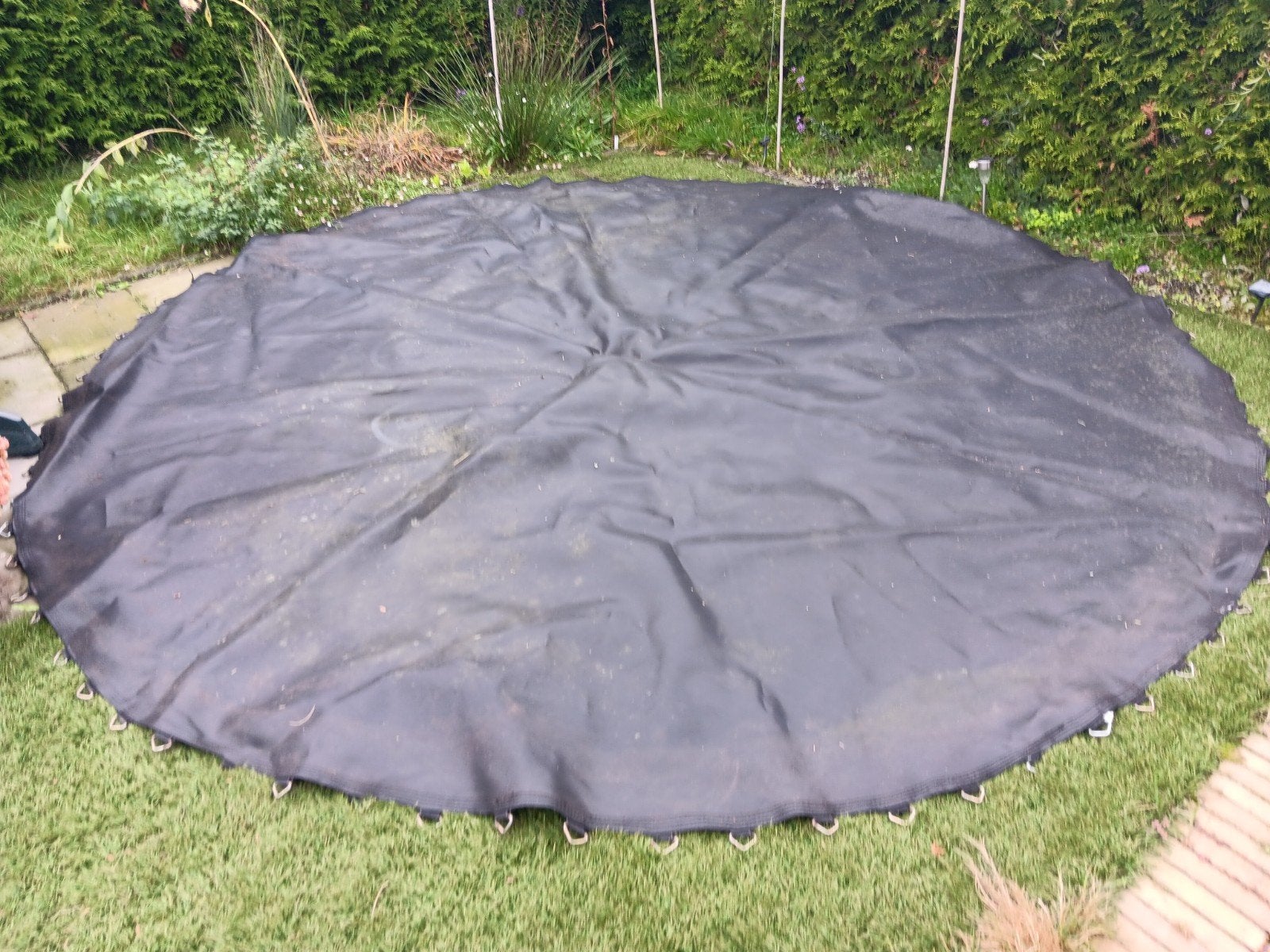 Trampoline 370 cm, Ophalen, Gebruikt