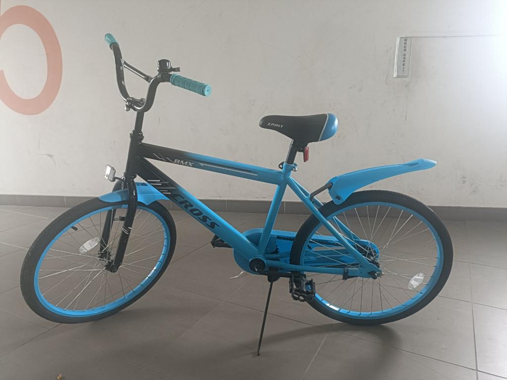 Jongens fiets 22 inch, Fietsen en Brommers, Fietsen | Jongens, Ophalen, Zo goed als nieuw, 22 inch