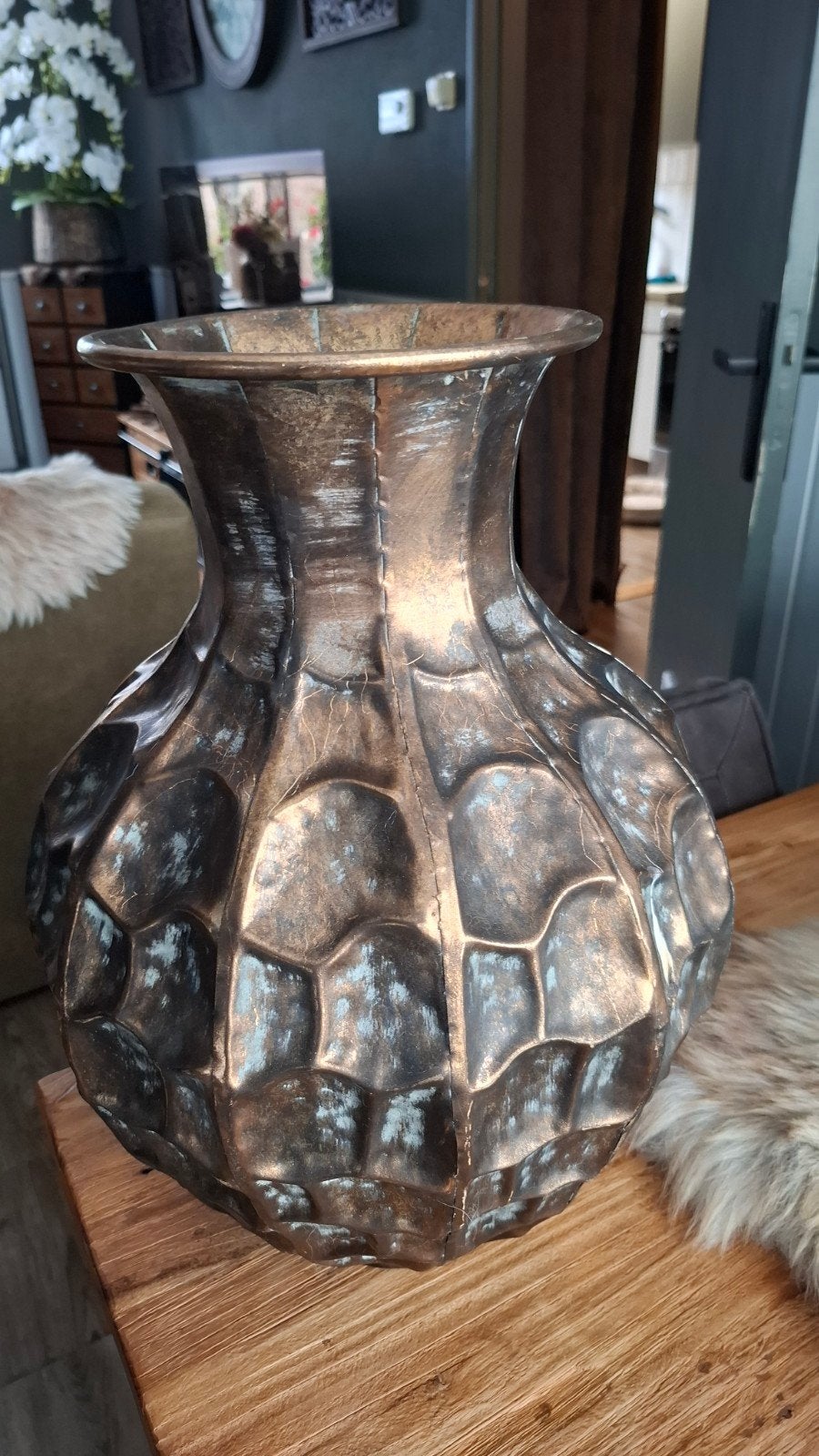 Mooi grote vaas, Ophalen, Overige kleuren, Minder dan 50 cm, Glas