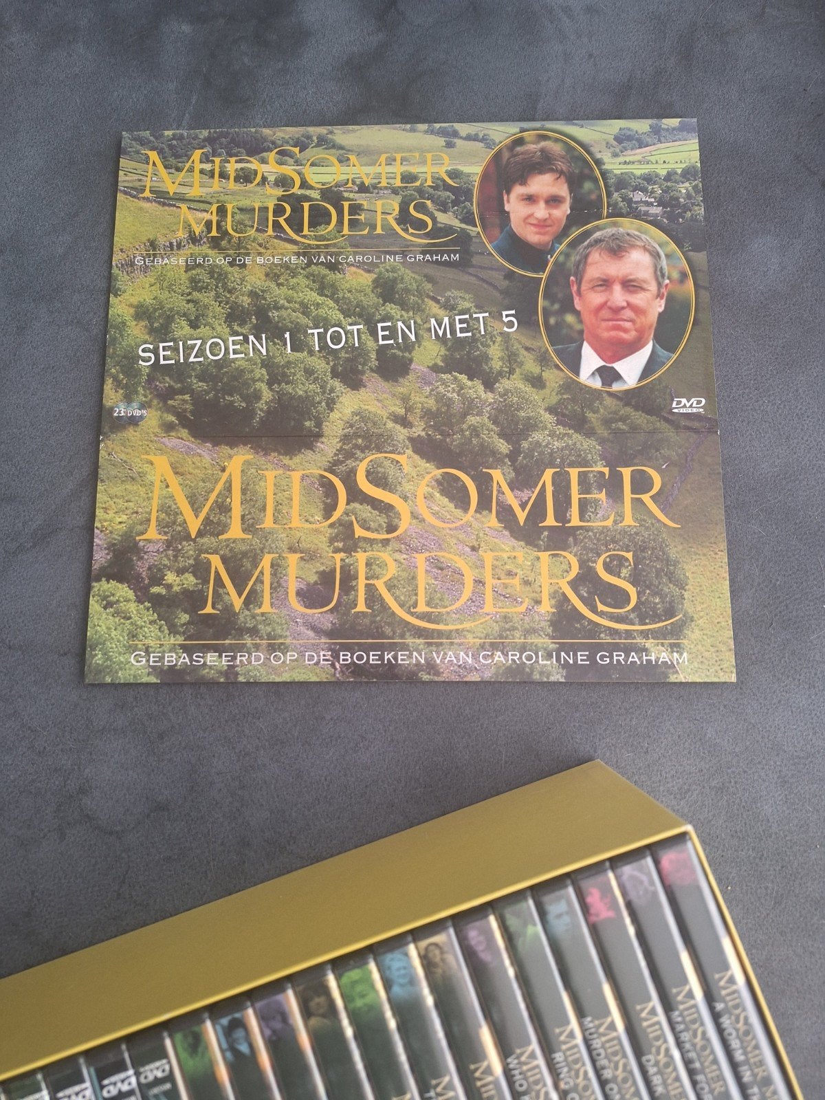 Dvd box Midsomer murder, Ophalen, Zo goed als nieuw, Boxset