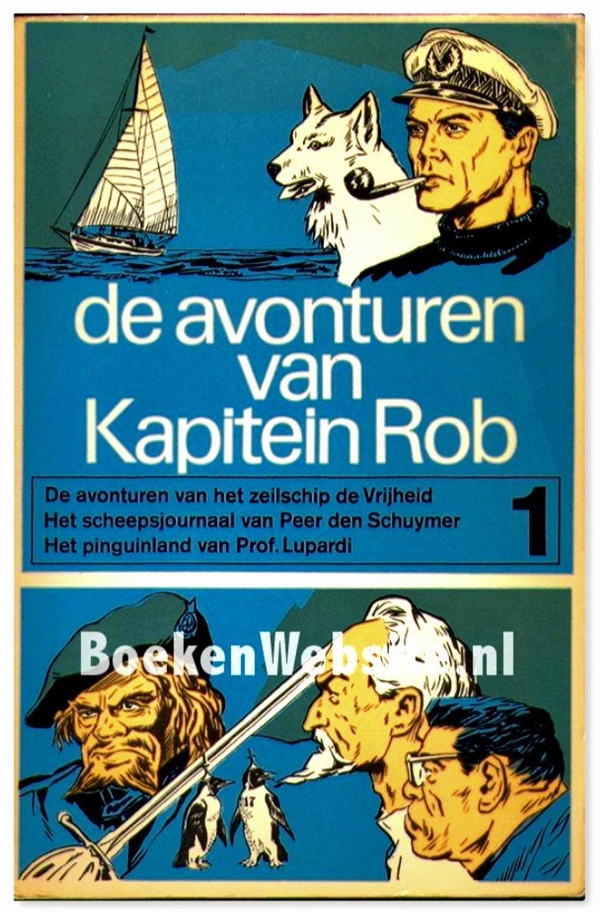 BOEK  De Avonturen Van Kapitein Rob  1, Boeken, Eén stripboek, Ophalen of Verzenden, Gelezen