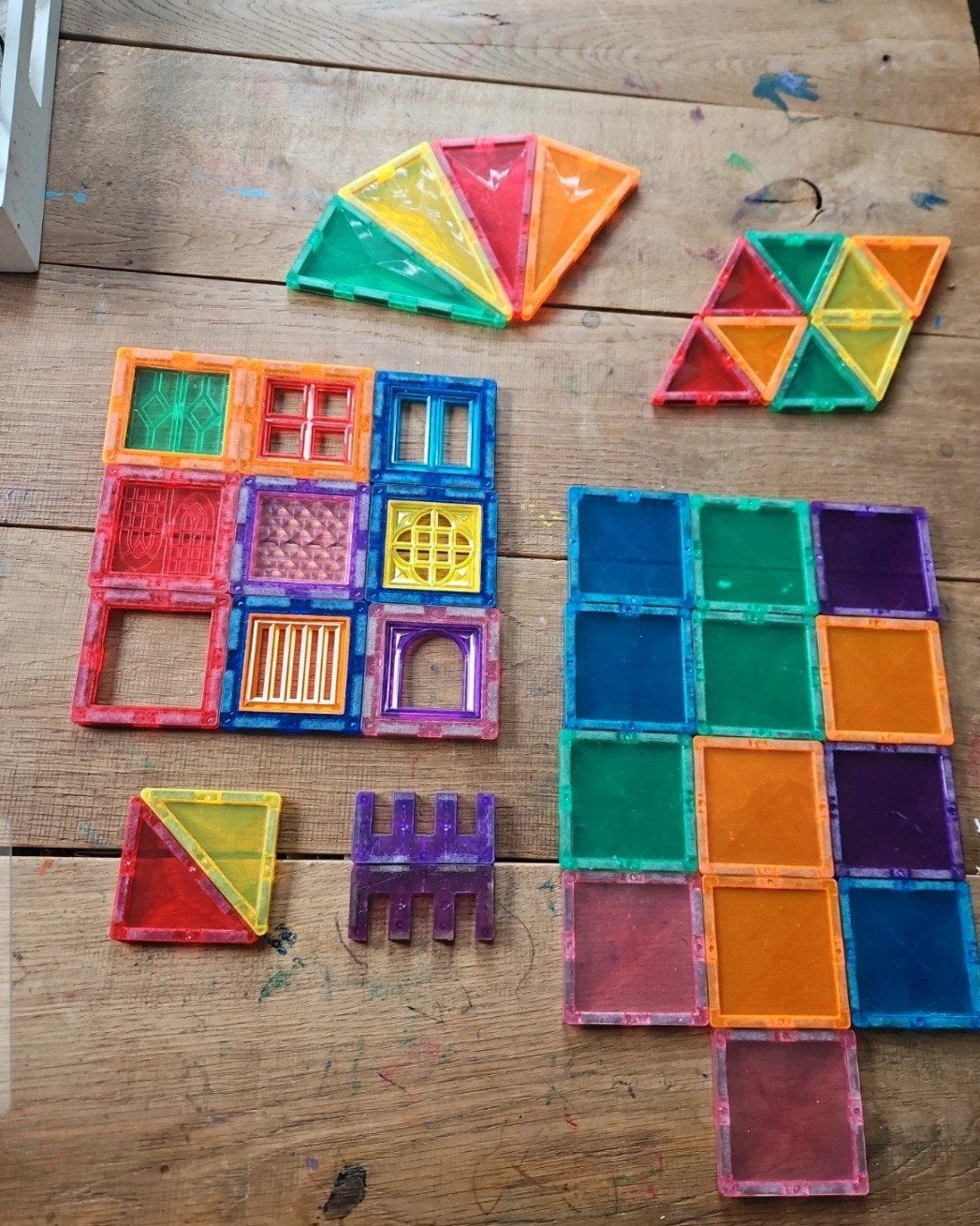 magneettegels, Kinderen en Baby's, Speelgoed | Educatief en Creatief, Ophalen of Verzenden, Gebruikt, Bouwen