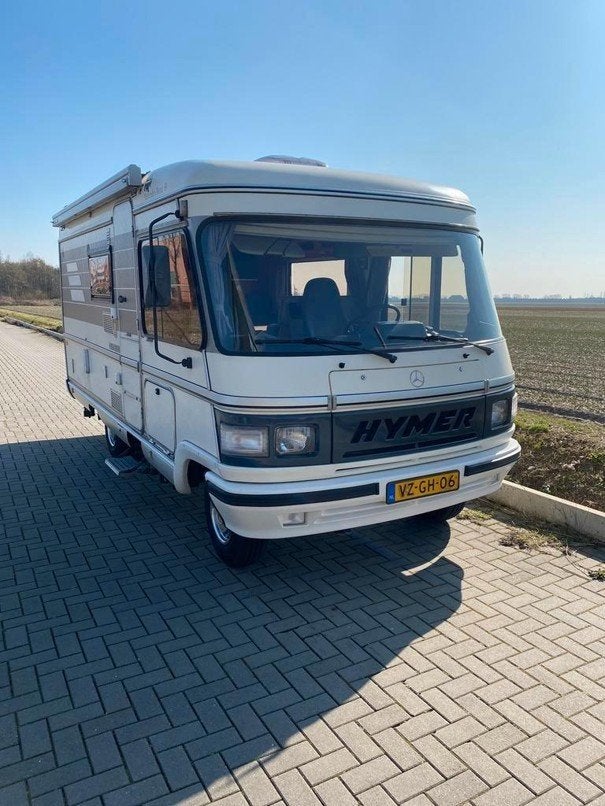 Hymer S560 – 1993 – Mercedes 5-cilinder diesel automaat, Afzuigkap, Ringverwarming, Treinzit, Diesel