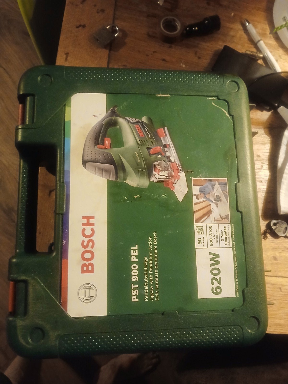 Bosch PST 900 PEL Decoupeerzaag - Zo goed als nieuw, Ophalen, 600 tot 1200 watt, Zo goed als nieuw, Bosch