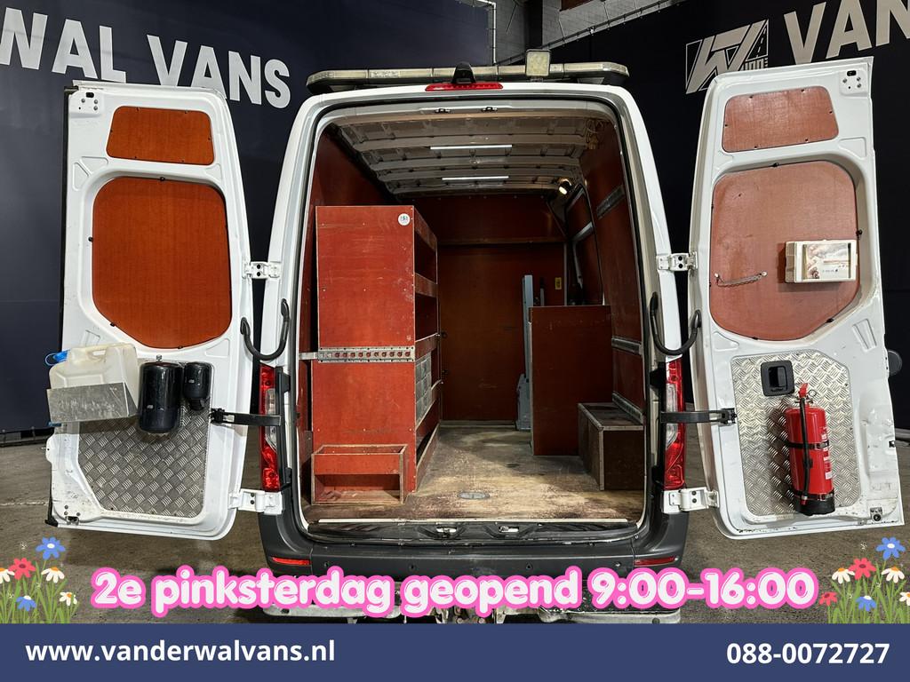 Mercedes-Benz Sprinter 316 CDI 164pk 3500kg Trekhaak L2H2 In, Multifunctioneel stuurwiel, Gebruikt, 4 cilinders, Wit