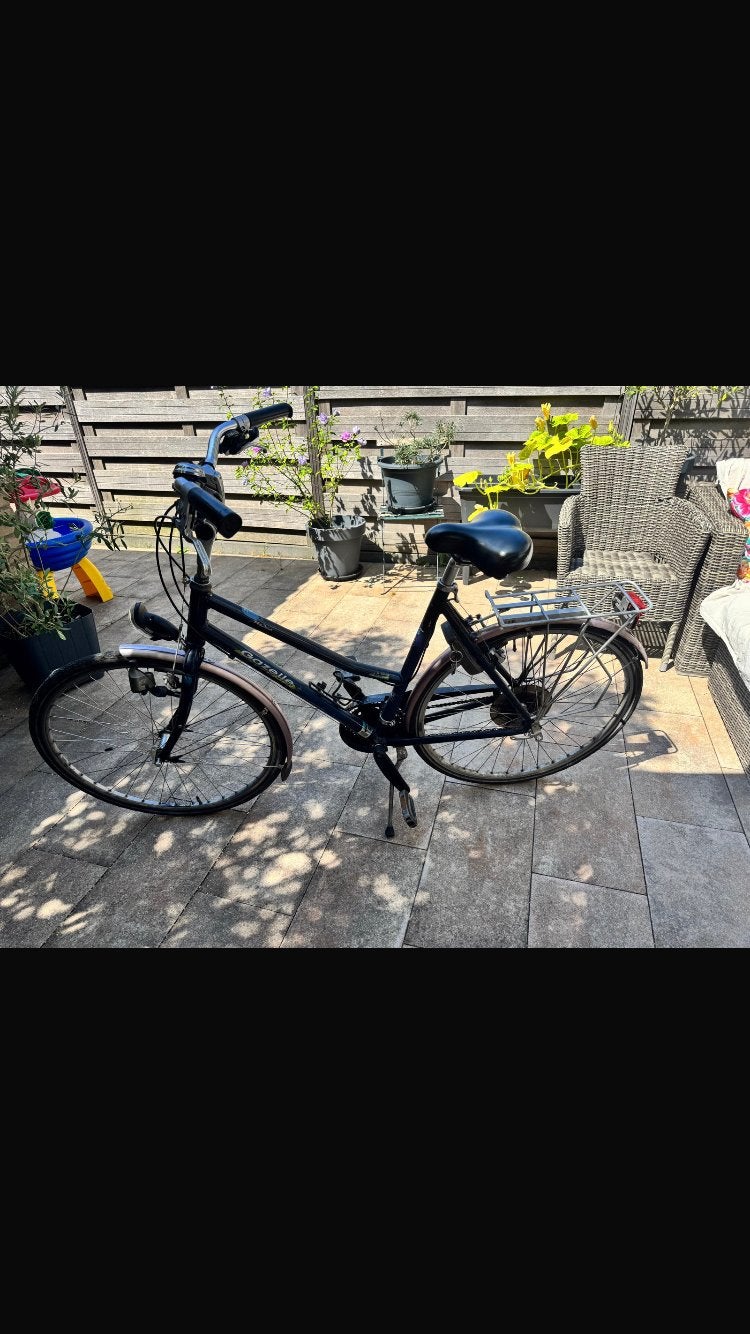 Gazelle Medeo damesfiets met versnellingen, Fietsen en Brommers, Fietsen | Dames | Damesfietsen, Ophalen, Gebruikt, Velgrem, Versnellingen