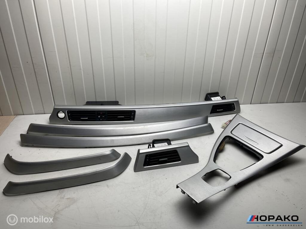 Interieurlijsten set BMW LCI E90 E91 E92 E93 M brushed, Auto-onderdelen, Interieur en Bekleding, Gebruikt, Ophalen of Verzenden