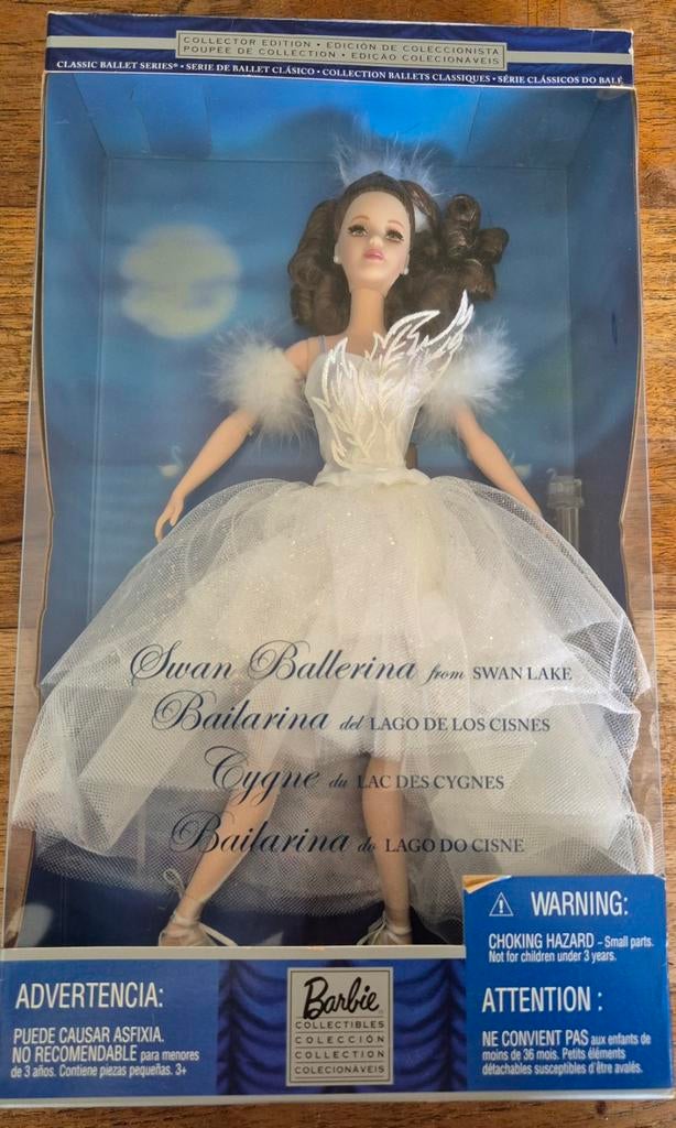Barbie Swan Ballerina uit Zwanenmeer - Collector Edition, Kinderen en Baby's, Speelgoed | Poppen, Ophalen of Verzenden, Nieuw