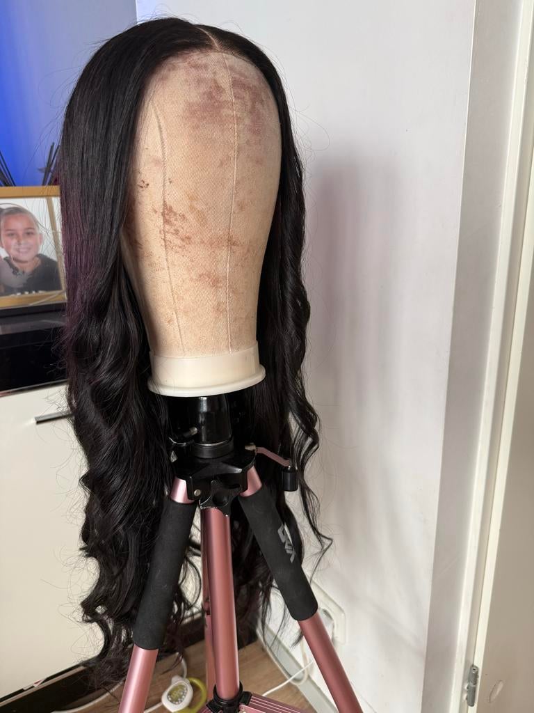 Nieuwe Volle, Lange Pruik - Pre-plugged & Glueless 30 inch, Ophalen of Verzenden, Nieuw, Pruik of Haarverlenging