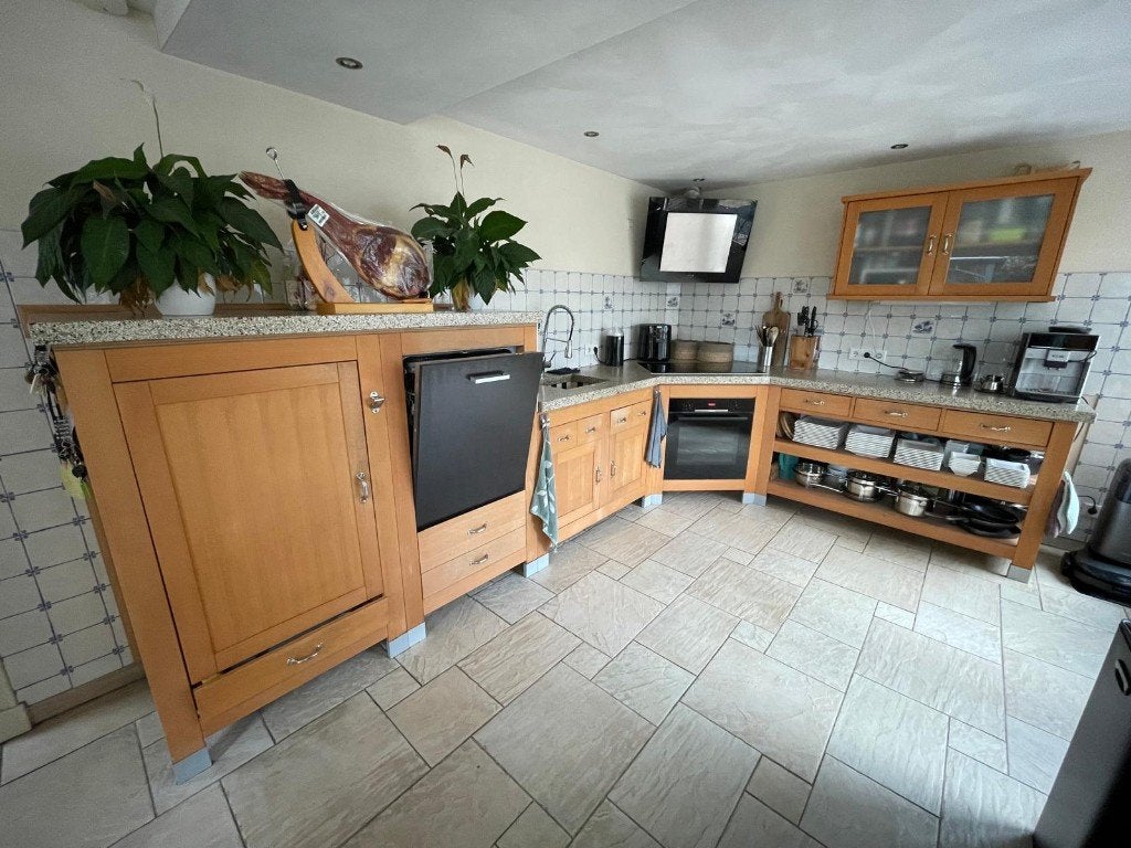 complete keuken met of zonder apparatuur, Huis en Inrichting, Keuken | Complete keukens, Ophalen, Gebruikt, Overige kleuren, Hoekkeuken