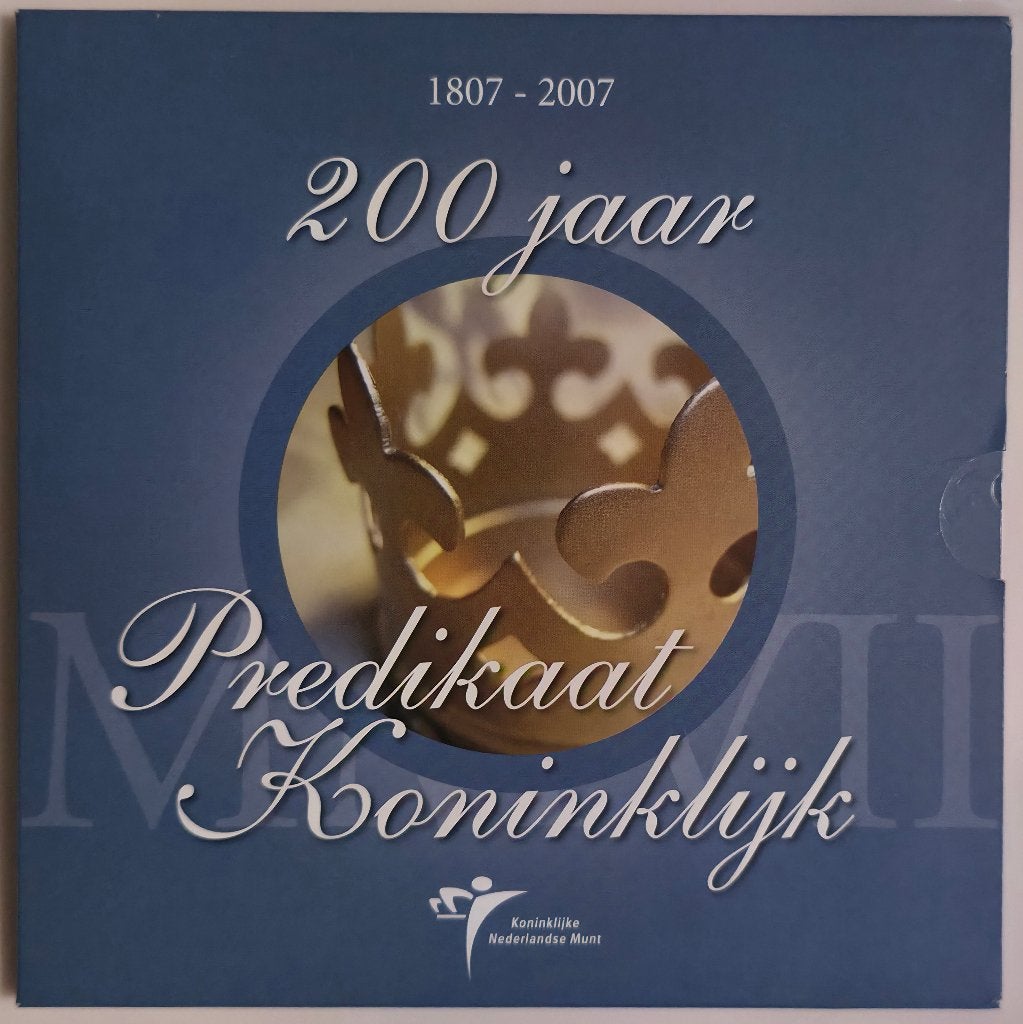 Themaset 2007 – Predikaat Koninklijk – Zilver, Setje, Koningin Beatrix, Zilver, Euro's