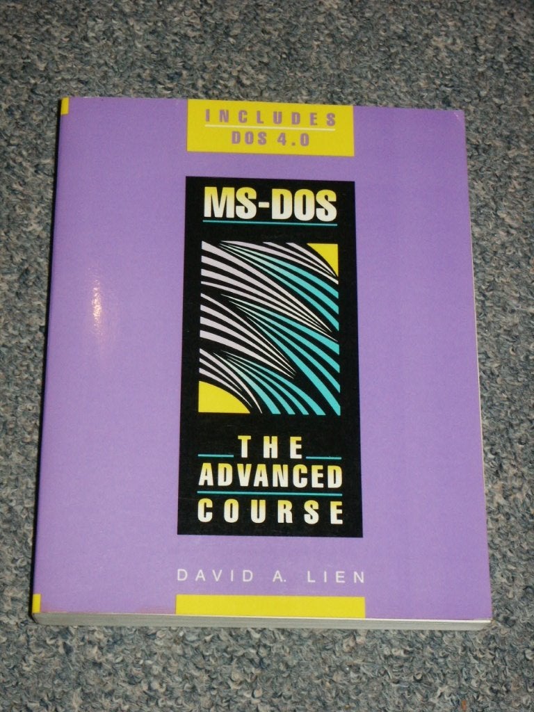 MS-DOS Version 4.X The Advanced Course, Boeken, Informatica en Computer, Ophalen of Verzenden, Zo goed als nieuw, Besturingssystemen