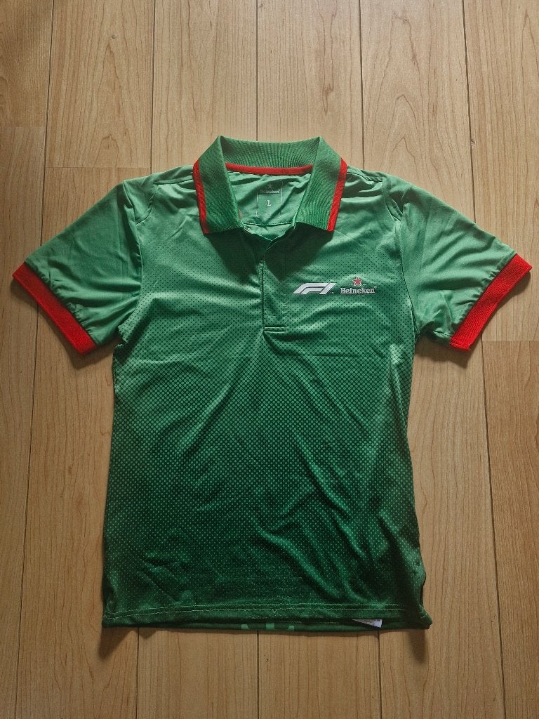 Heineken Formule 1 DGP final lap shirt maat M/L, Ophalen of Verzenden, Nieuw, Maat 52/54 (L), Groen