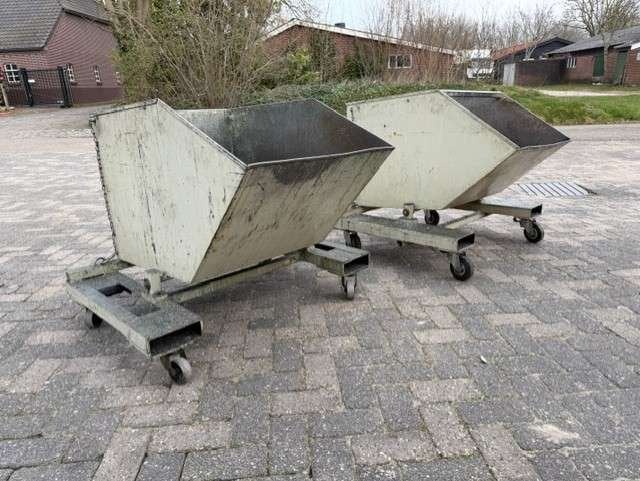 Kiepcontainer kantelbak heftruck container verrijdbaar, Ophalen of Verzenden, Niet ingevuld, Niet ingevuld, Niet ingevuld