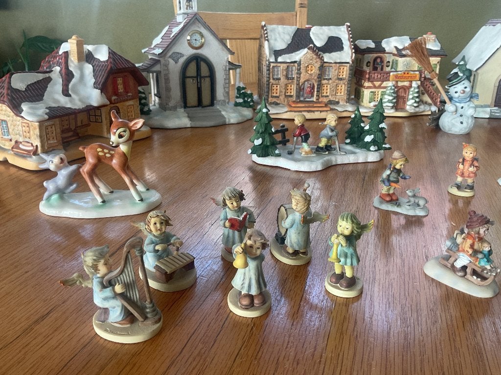 Hummel uniek kerstdorp, Ophalen of Verzenden, Zo goed als nieuw
