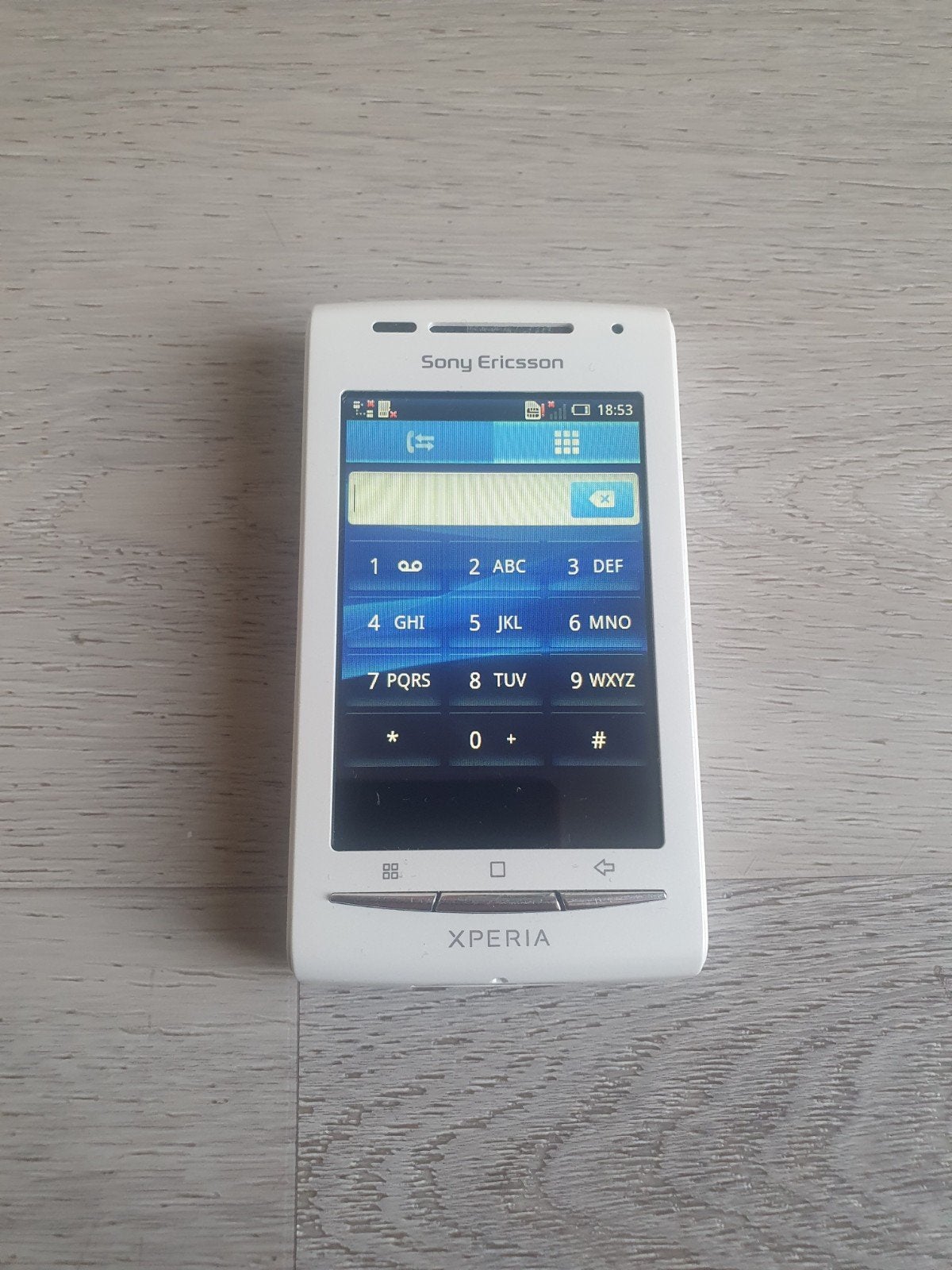 Zeldzame Sony Xperia X8 blauw in nieuwstaat, Ophalen of Verzenden, Zo goed als nieuw
