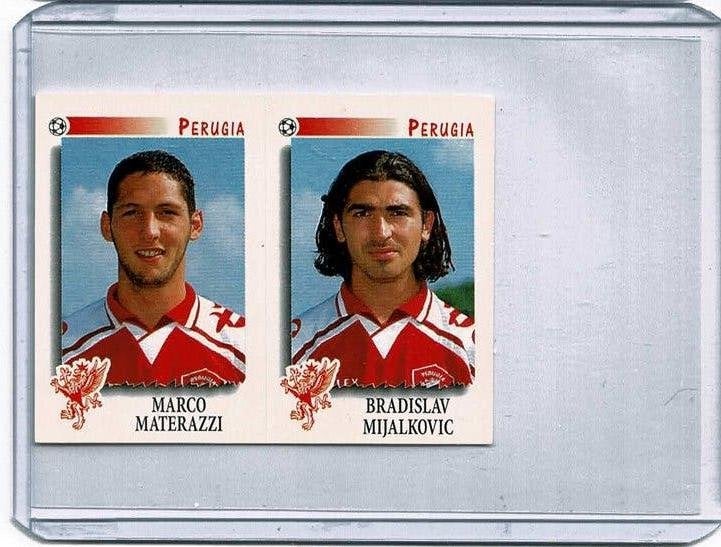 1997 Panini Calciatori 512 Marco Materazzi Rookie, Ophalen of Verzenden, Zo goed als nieuw, Buitenlandse clubs, Poster, Plaatje of Sticker