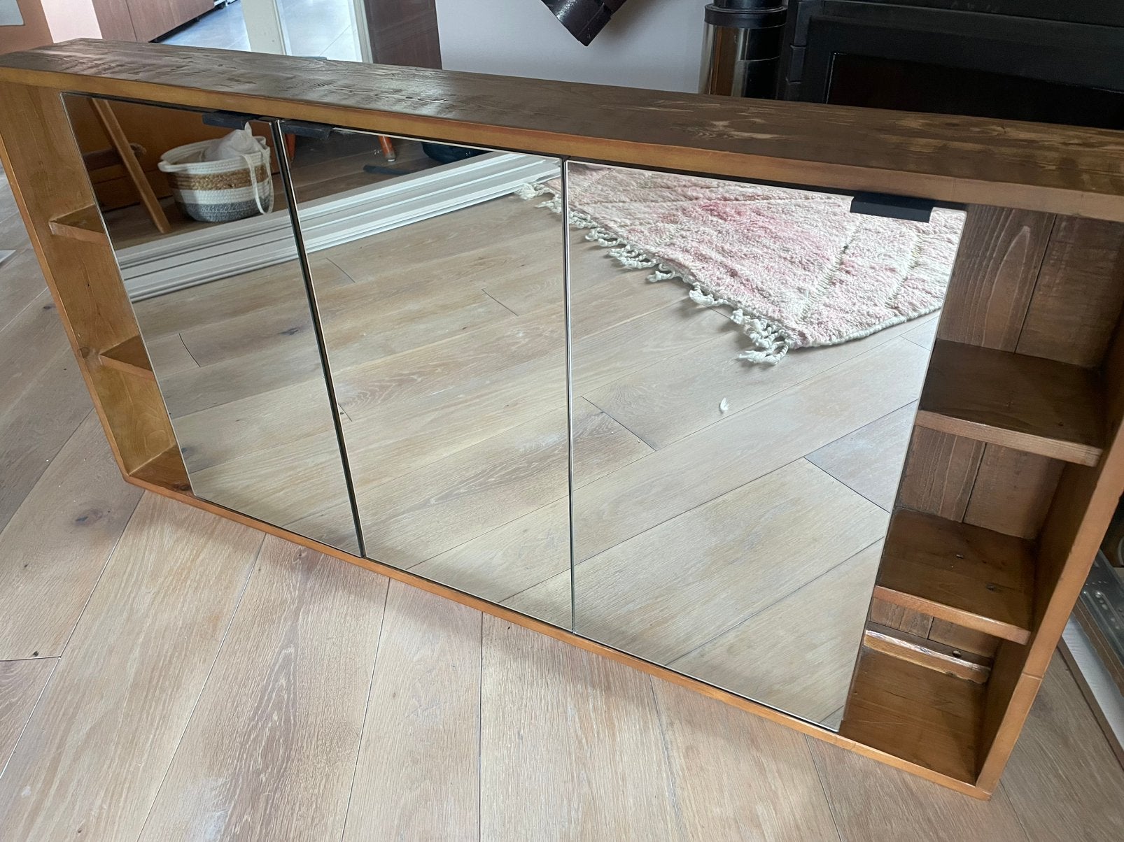 Badkamer spiegelkast, Ophalen, Nieuw, 125 cm of meer, Minder dan 100 cm