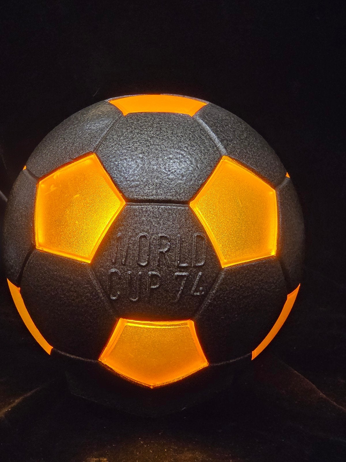 Voetballamp, wk cup 1974, Oranje, Verzamelen, Sportartikelen en Voetbal, Info@destoofbrocante.nl, Overige typen, Voetballampen
