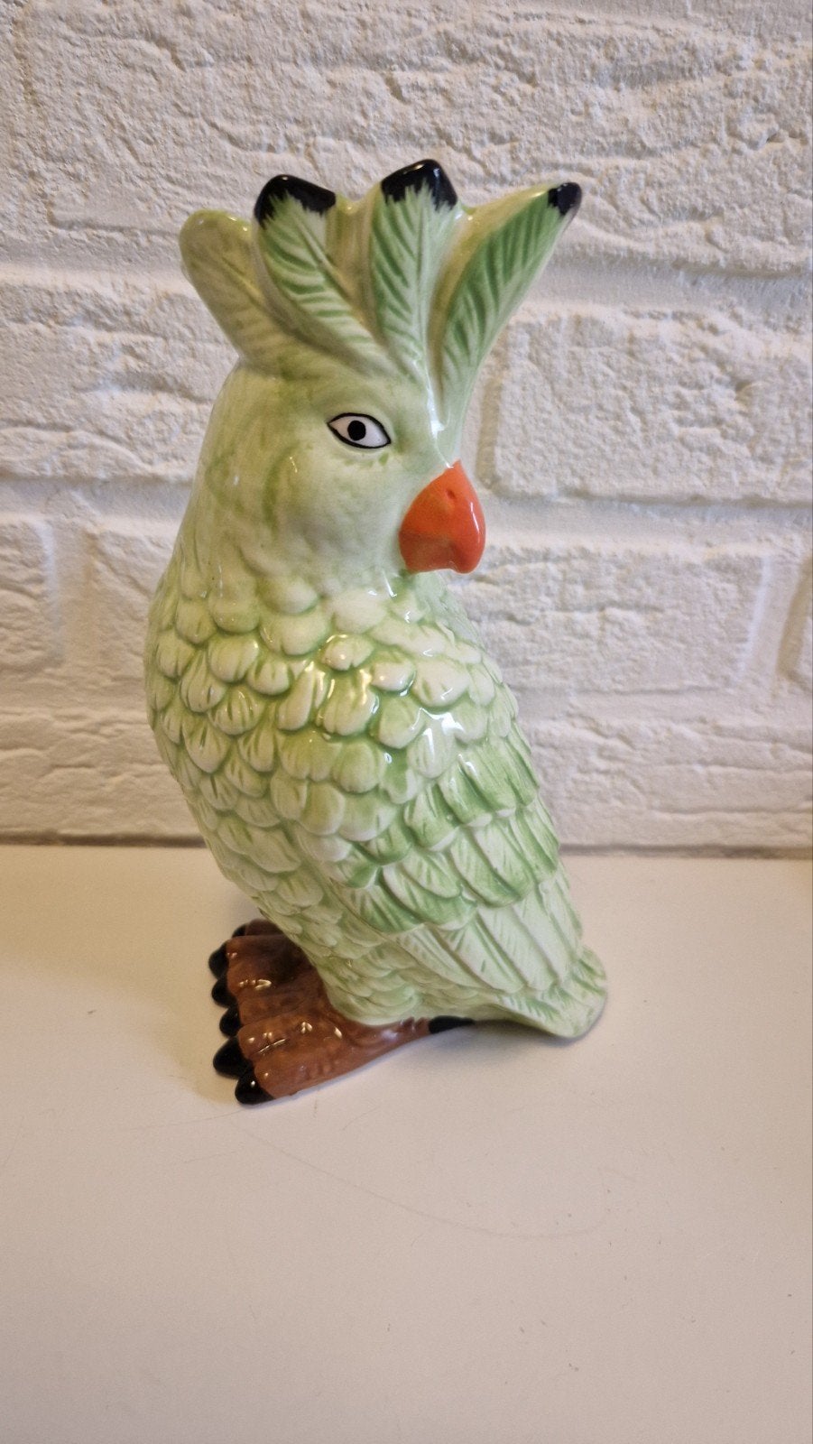 Decoratieve papegaai vaas van Xenos, Ophalen of Verzenden