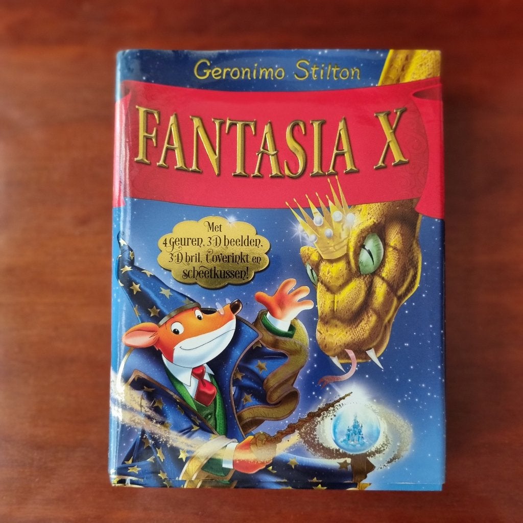 Fantasia X, Geronimo Stilton, Ophalen of Verzenden, Zo goed als nieuw, Fictie