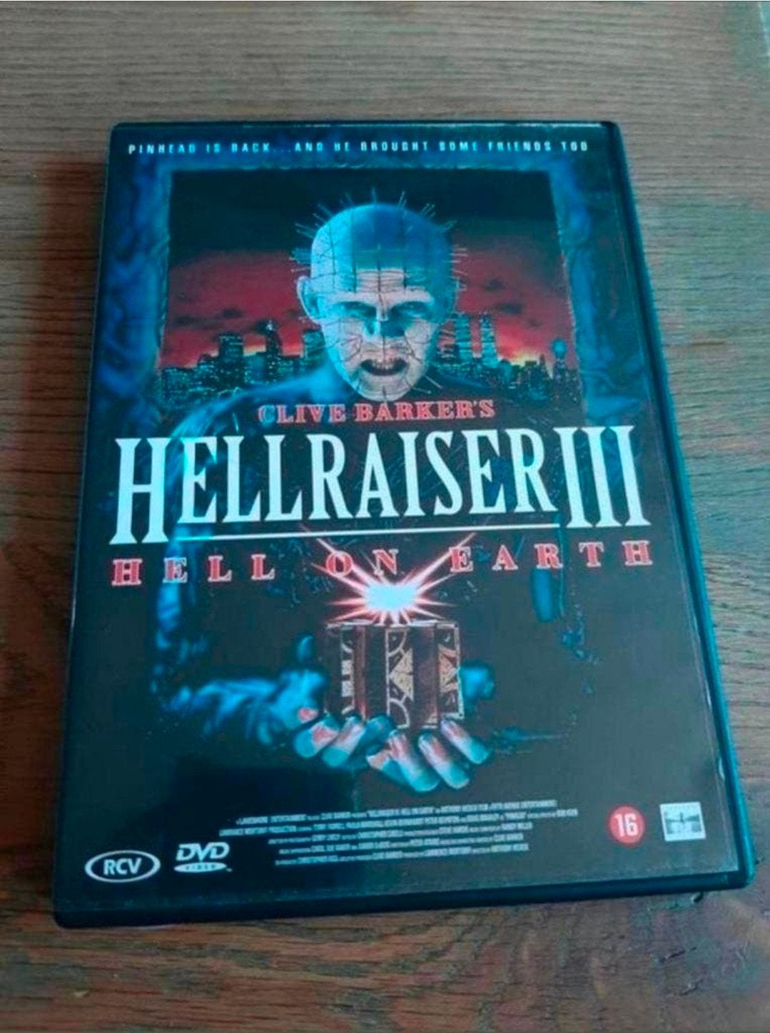 Hellraiser 3 Hell on Earth dvd., Vanaf 16 jaar, Ophalen of Verzenden, Zo goed als nieuw, Monsters
