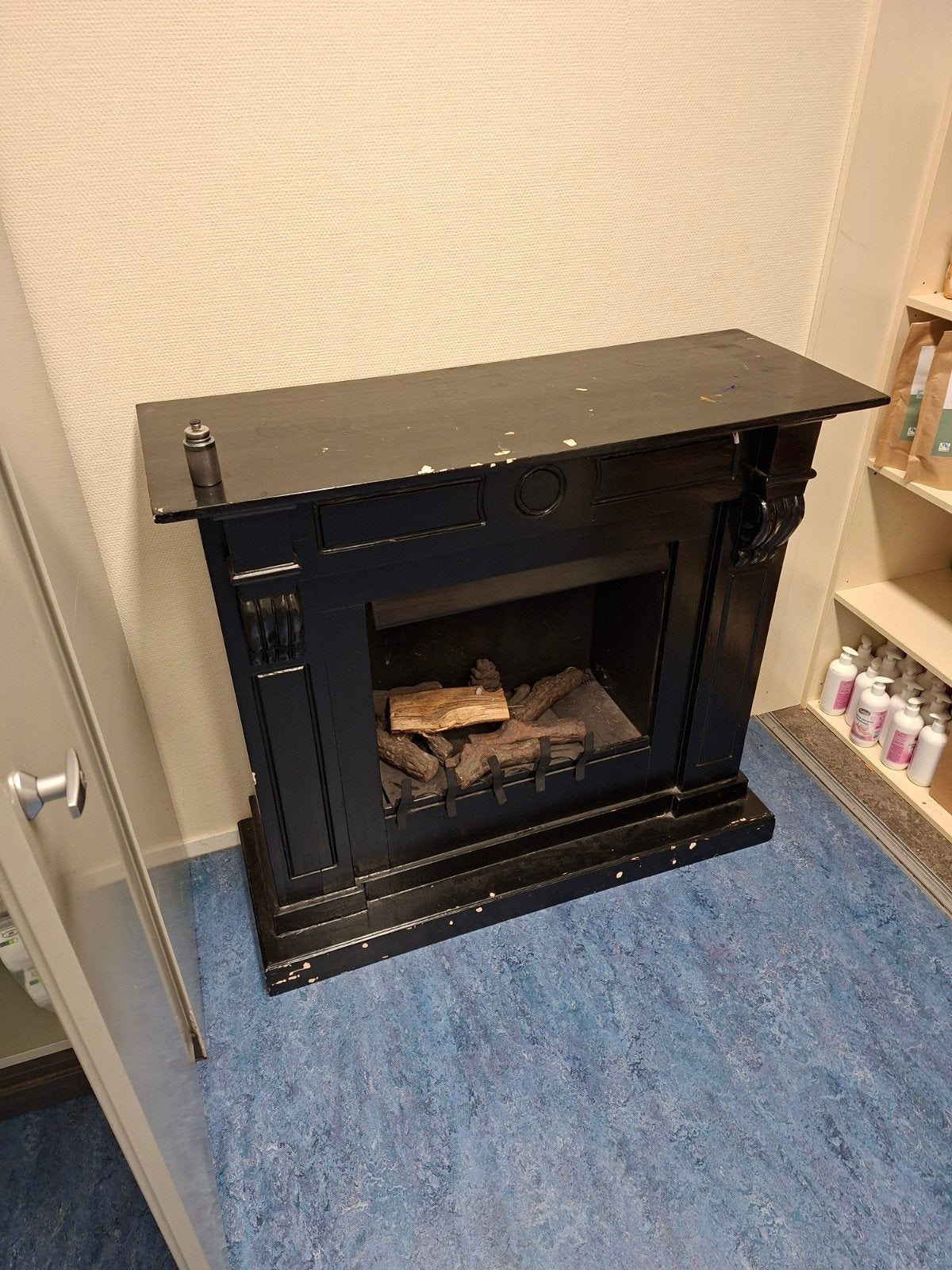 Lege Sierhaard - Decoratieve Schouw, Huis en Inrichting, Ophalen, Gebruikt, Zwart