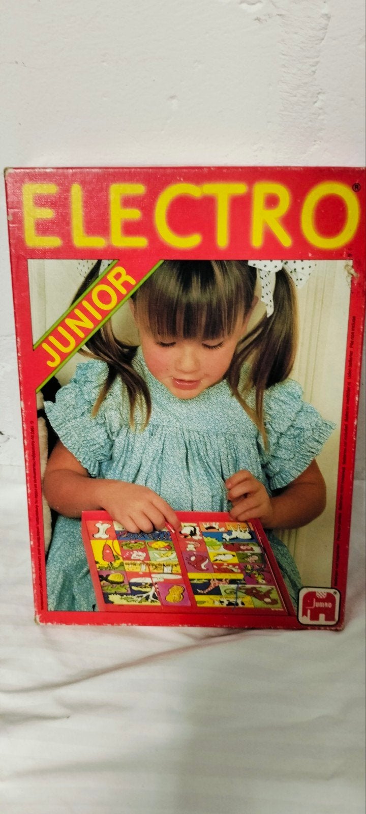 Jumbo Electro Junior 4 Educatief Spel - Vintage, Ophalen, Gebruikt, Elektronica, Met licht