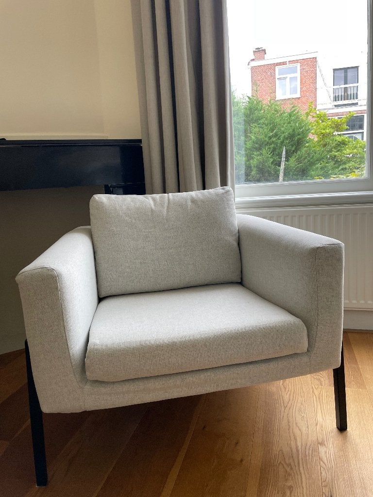 Mooie Ikea Koarp fauteuil, Ophalen, Zo goed als nieuw, 75 tot 100 cm, 50 tot 75 cm