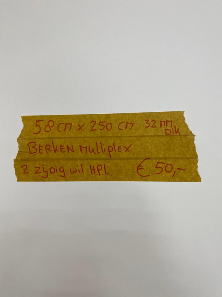 Verschillende stroken, Doe-het-zelf en Verbouw, Platen en Panelen, Ophalen of Verzenden, Zo goed als nieuw