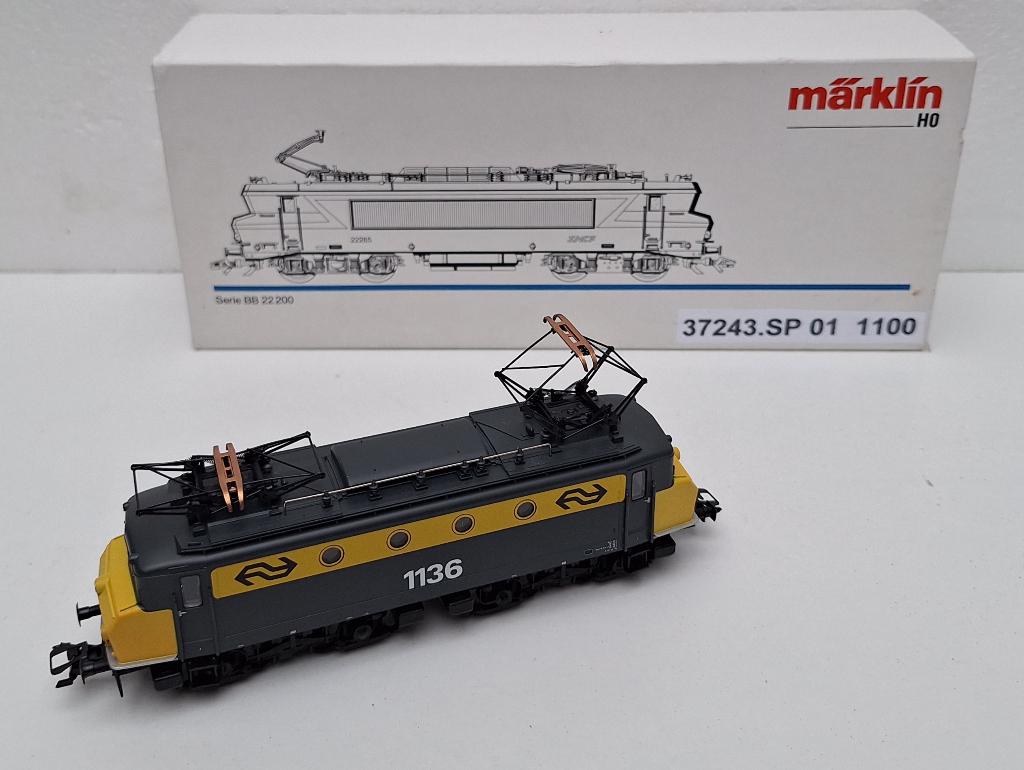 Märklin 37243.SP01 NS 1136 sound origineel Märklin, Wisselstroom, Locomotief, Nieuw, Ophalen of Verzenden