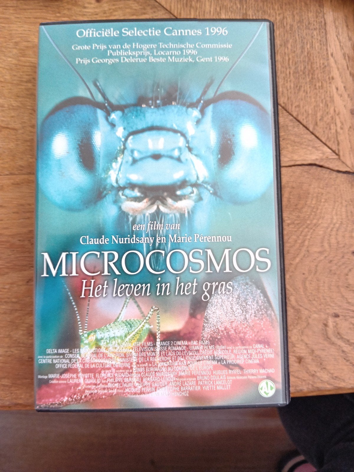 Microcosmos: Het leven in het gras VHS, Cd's en Dvd's, Alle leeftijden, Ophalen of Verzenden, Zo goed als nieuw, Documentaire