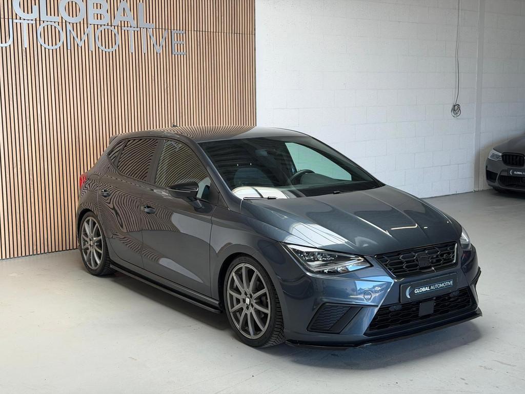 Seat Ibiza 1.0 TSI Style - LED - CARPLAY - FR - MAXTON, Voorwielaandrijving, Stof, Gebruikt, Zwart
