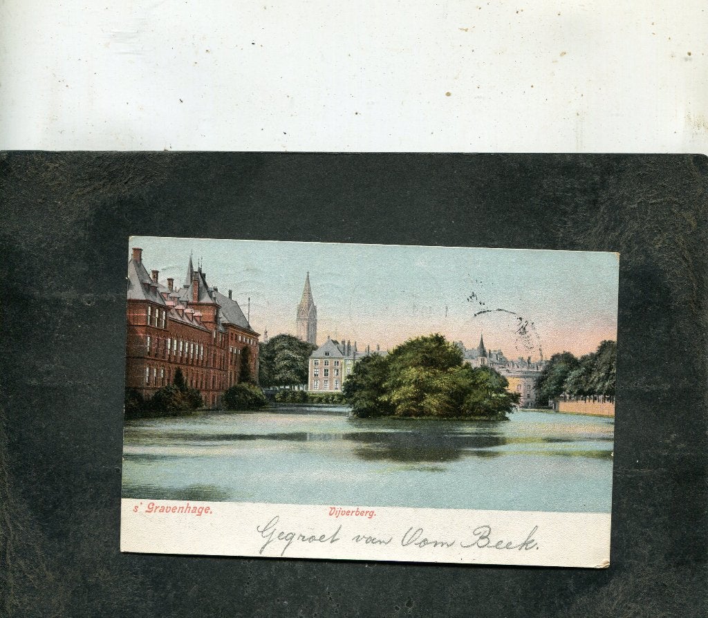 Ansicht Den Haag - Vijverberg, Verzamelen, Ansichtkaarten | Nederland, Verzenden, Voor 1920, Gelopen, Zuid-Holland