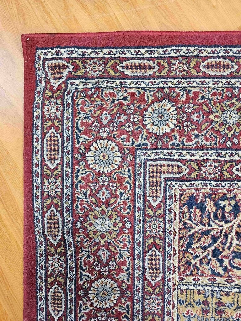 Groot vintage tapijt 235/170 cm, Gebruikt, Etten-Leur, 150 tot 200 cm, Ophalen of Verzenden
