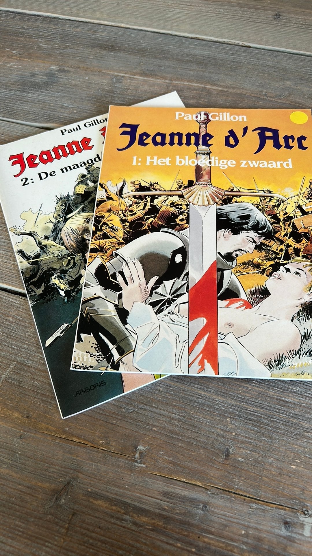 2  x  Jeanne d'Arc samen voor, Ophalen of Verzenden, Zo goed als nieuw, Gillon