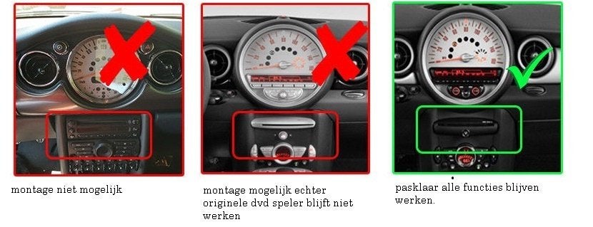 Navigatie Mini Countryman 2006-2013 android 15 apple carplay, Auto diversen, Autoradio's, Oberonweg 262 3208pg, Nieuw, Ophalen of Verzenden