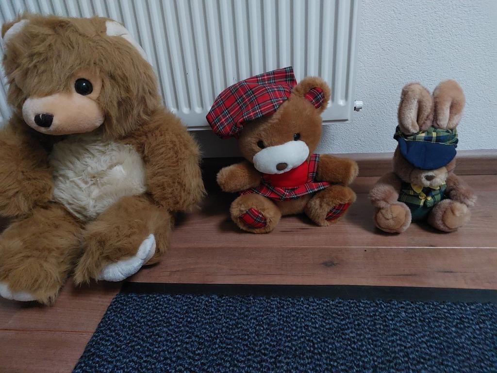 Gratis pluche beren en konijn, Ophalen of Verzenden, Konijn