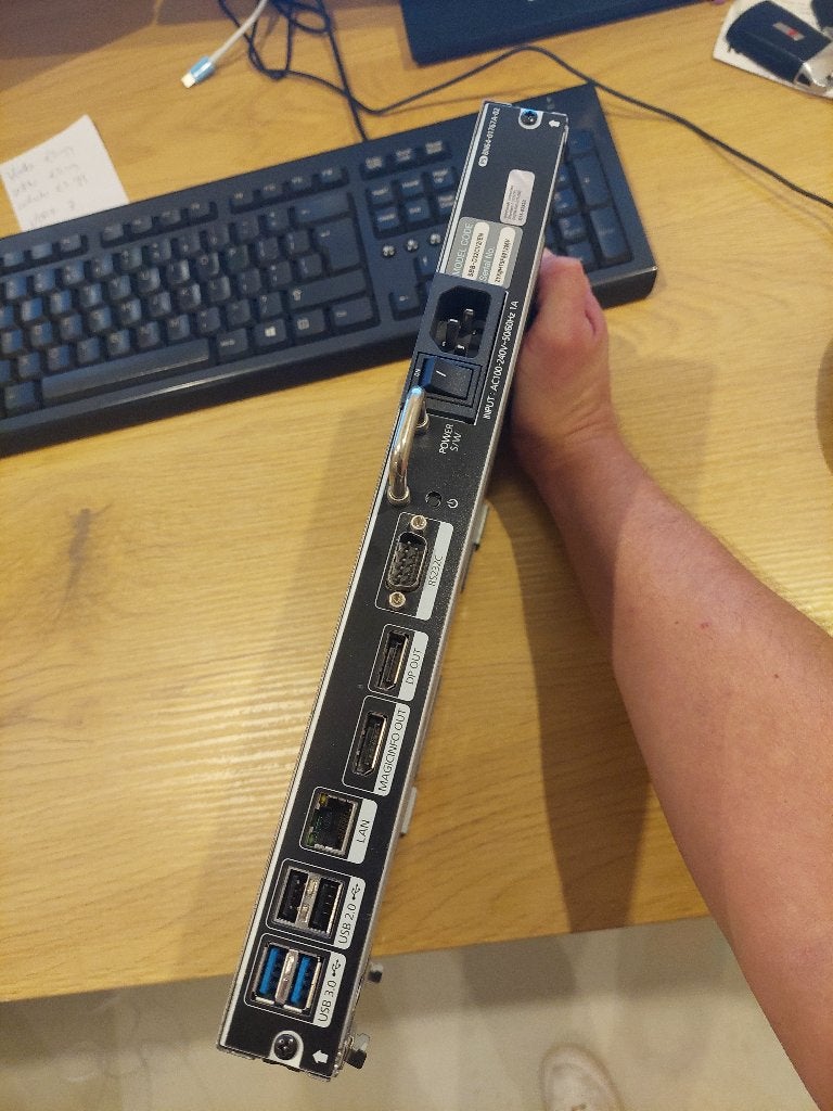 Samsung digital signage player SBB-D32CV2/EN, Samsung, Gebruikt, Minder dan 500 GB, Ophalen of Verzenden