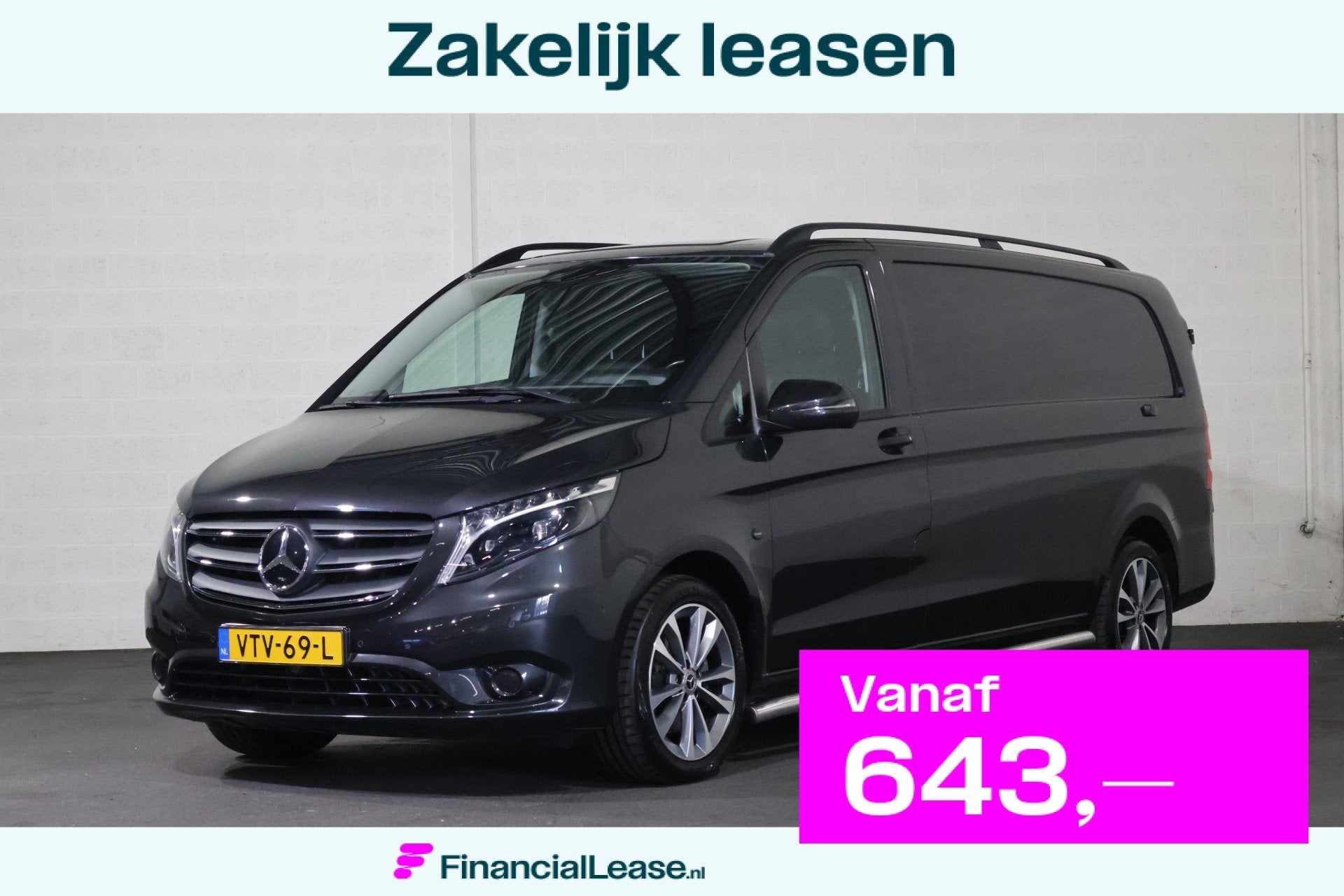 Mercedes-Benz Vito 119 CDI XL Automaat Led Laadklep in Laadr, Achterwielaandrijving, Gebruikt, Euro 6, Start-stop-systeem