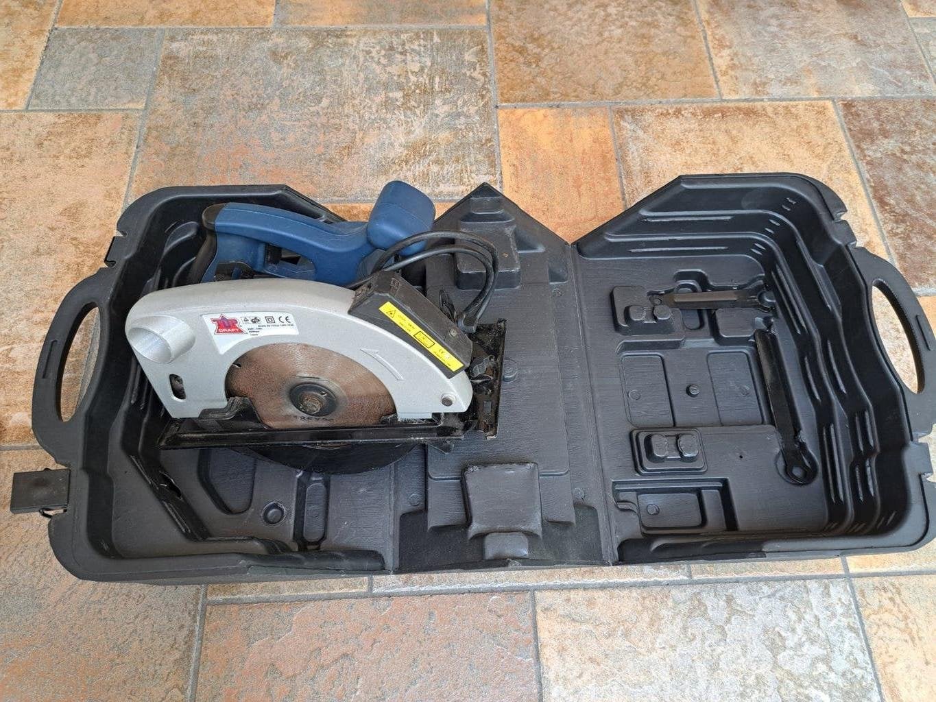 Cirkelzaag Topcraft, Ophalen of Verzenden, 1200 watt of meer, Cirkelzaag, 30 tot 70 mm